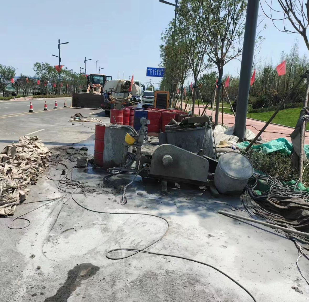 莆田市公路注浆加固工程—为交通动脉强基固本